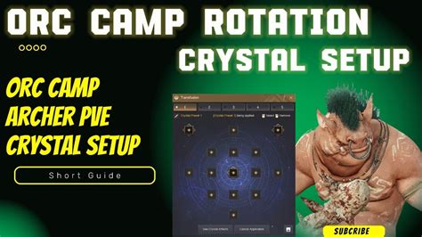 bdo beginner crystal setup.